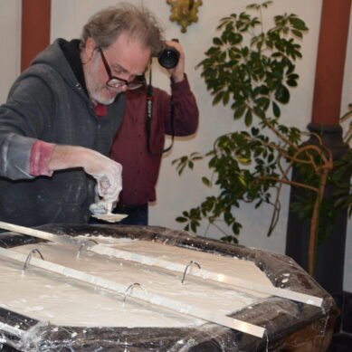 Vernieuwing doopvont in de Mariakerk