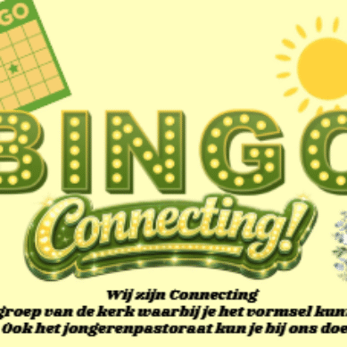 Jongerengroep Connecting  organiseert bingo op 6 april